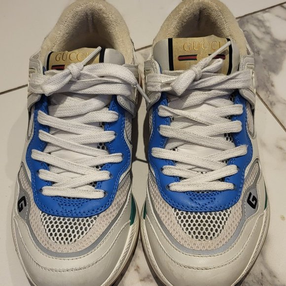 GUCCI / SNEAKERS / WHITE ULTRAPACE / sz 36 - Picture 7 of 8
